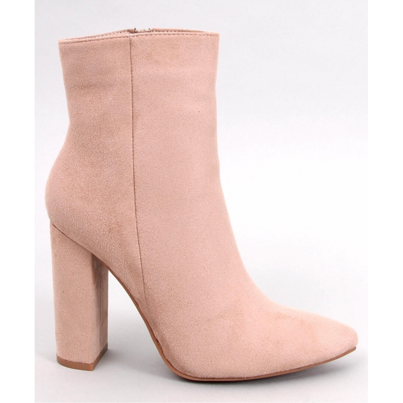 Rivers Khaki Ankle boot com salto alto - Inello bege 1