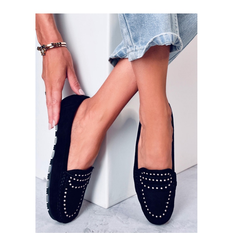 Mocassins femininos pretos 1