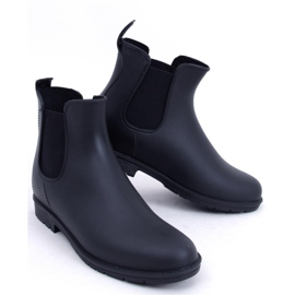 Galochas femininas Botas Chelsea Preto 1