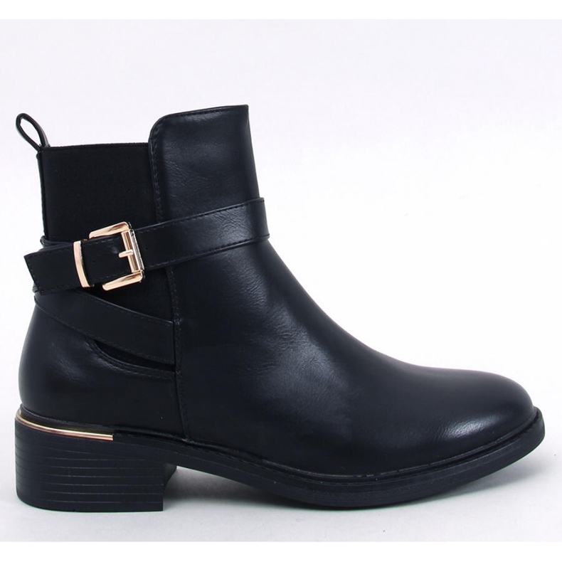 Botas clássicas Chelsea com fivela Cowans Preto - Inello 1