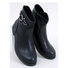 Botins femininos Dustin Black - Inello preto 1
