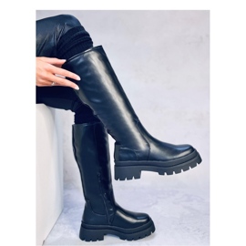 Dillard Black - Botas Inello com sola grossa preto 2