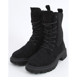 Botas militares com cano meia Nevada Preto - Inello 1