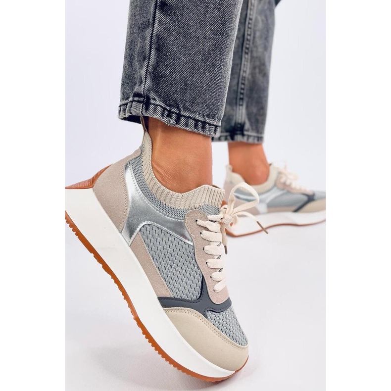 Calçados esportivos femininos cinza 1