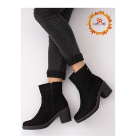 Botas de Salto Alto Borracha Pretas 8B852 Pretas - Inello preto 2