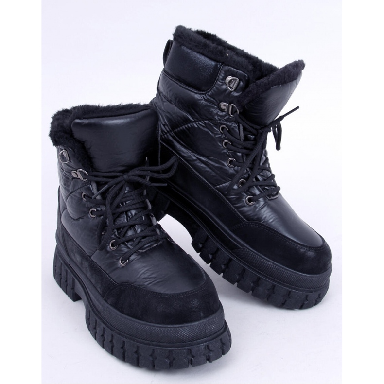 Renn Black - Botas de neve femininas Inello preto 1