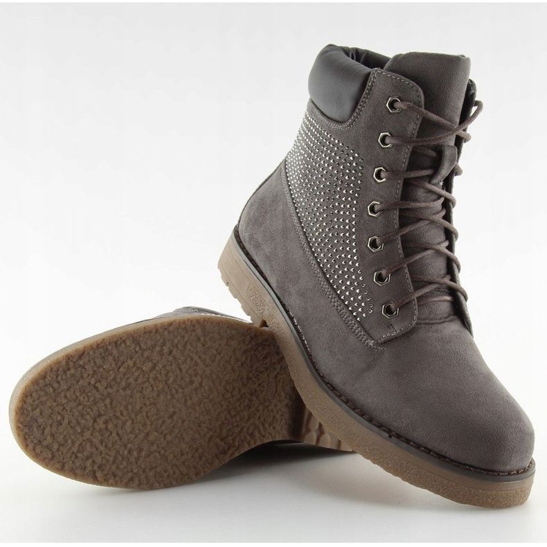 Caçadores cinza feminino HQ896 Gray 2