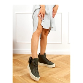 Tênis cano alto verde RE11P Verde - Inello 2