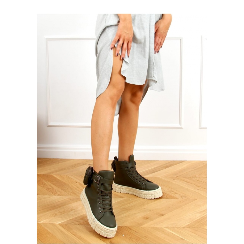 Tênis cano alto verde RE11P Verde - Inello 2