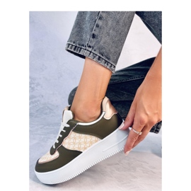 Calçado desportivo feminino Glovi Green - Inello verde 2