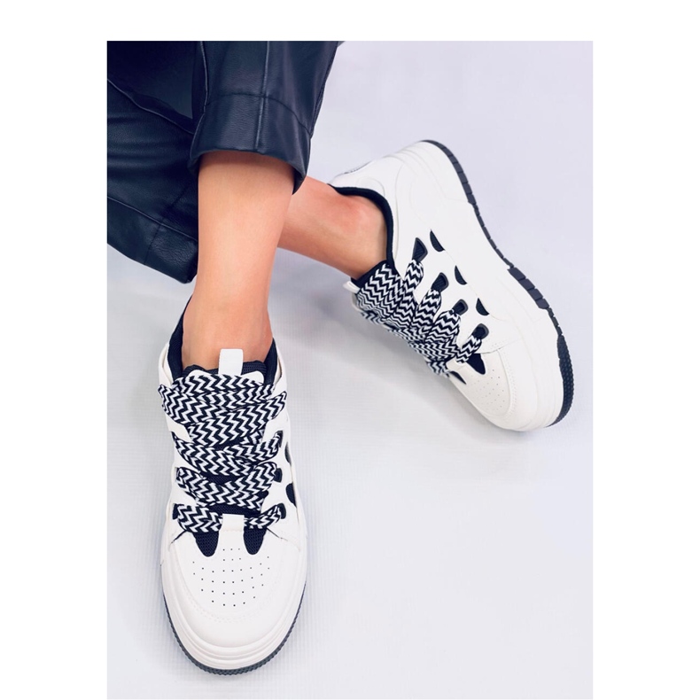 Tênis feminino Allman Black - Inello branco 1