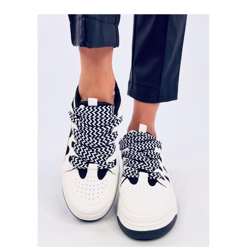 Tênis feminino Allman Black - Inello branco 2