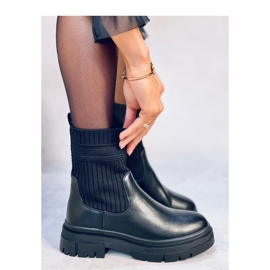 Botins com cano elástico Demus Preto - Inello 2