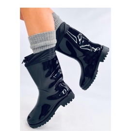 Galochas pintadas com punho preto 1