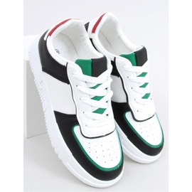 Calçado desportivo feminino Preto branco 1