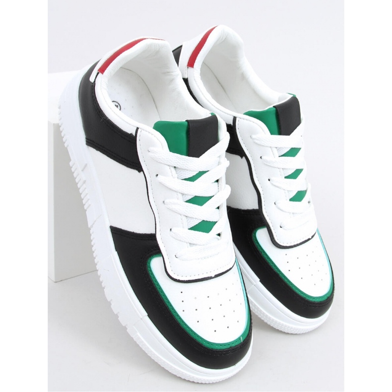 Calçado desportivo feminino Preto branco 1