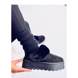 Chinelos de neve com plataforma Allod Preto - Inello 2
