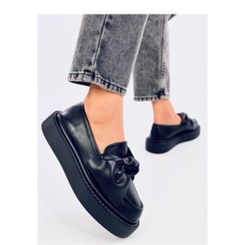 Mocassins com laço Stark Black - Inello preto 2 Mocassins com laço Stark Black - Inello preto 2