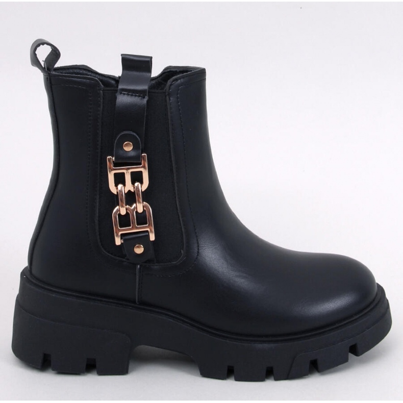 Botas Chelsea femininas Vida Black - Inello preto 1