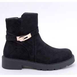 Drapers Botas rasas de camurça preta - Inello preto 1