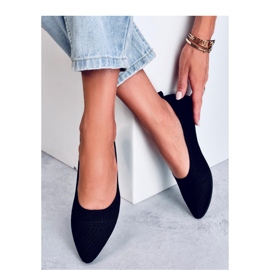 Kayla Sapatilhas de balé pretas - Inello preto 2