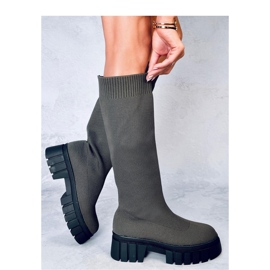 Botas com cano flexível Tapp Green - Inello verde 2