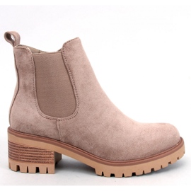 Botas Chelsea Bria Khaki - Inello bege 1