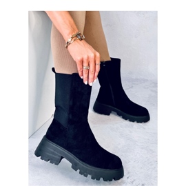 Seuss Bota Chelsea cano alto preta - Inello preto 2