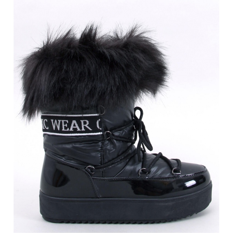 Kendals Botas de neve com pelo preto - Inello 1 Kendals Botas de neve com pelo preto - Inello 1