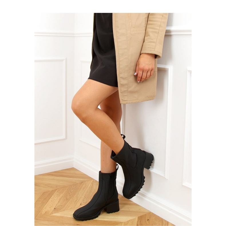 Botas pretas femininas QT33P Pretas - Inello preto 2