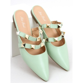 Chinelos femininos Canna Green - Inello verde 1