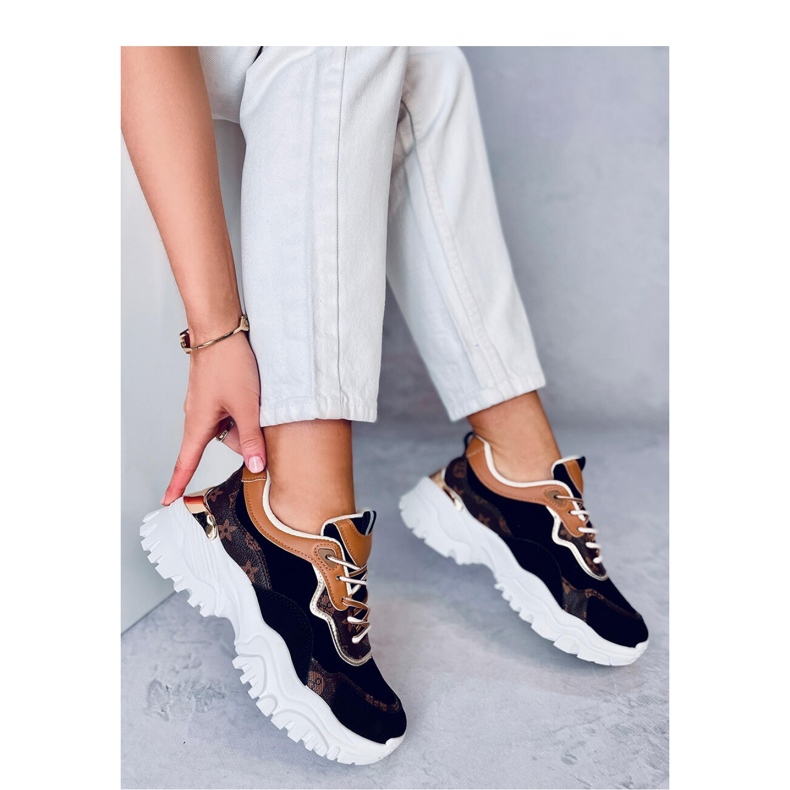 Nesbit Tênis de cunha preto - Inello 1