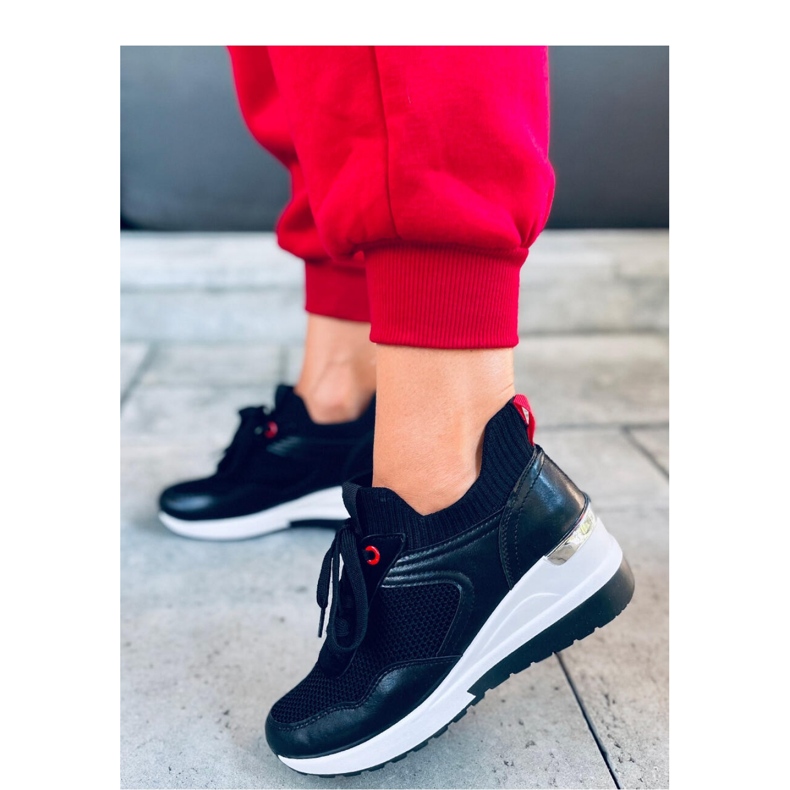 Fenix ​​​​Tênis de cunha preto - Inello 2