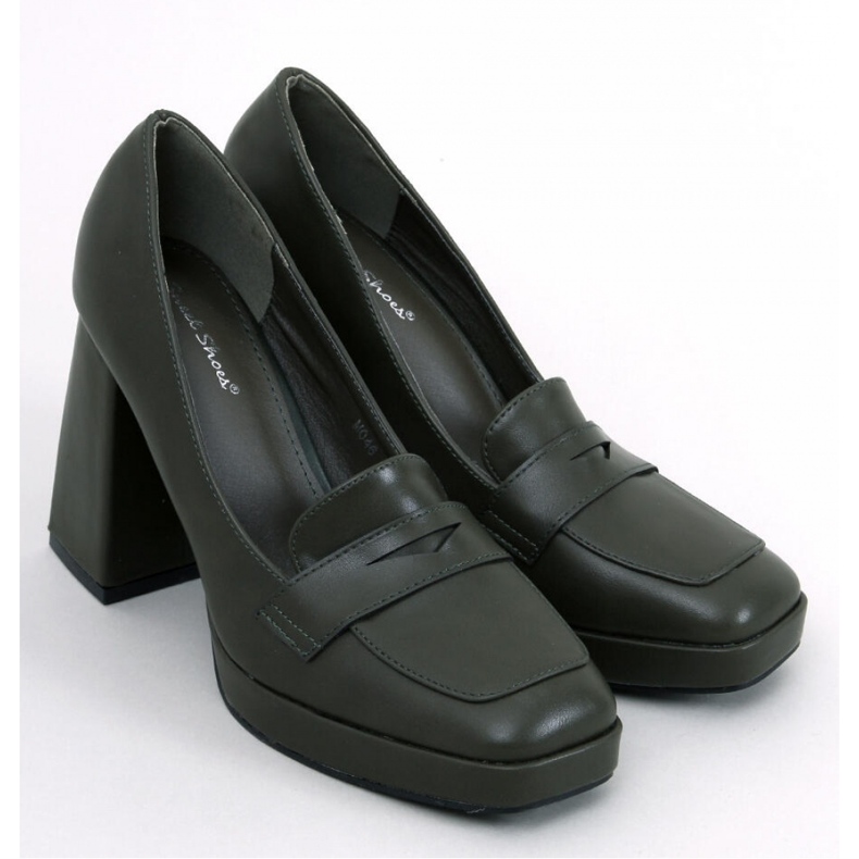 Entee Mocassim de salto alto verde - Inello 1