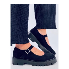 Sapatilhas plataforma com alças Holmess Preto - Inello 1