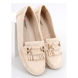 Mocassins femininos Leif Khaki - Inello bege 1