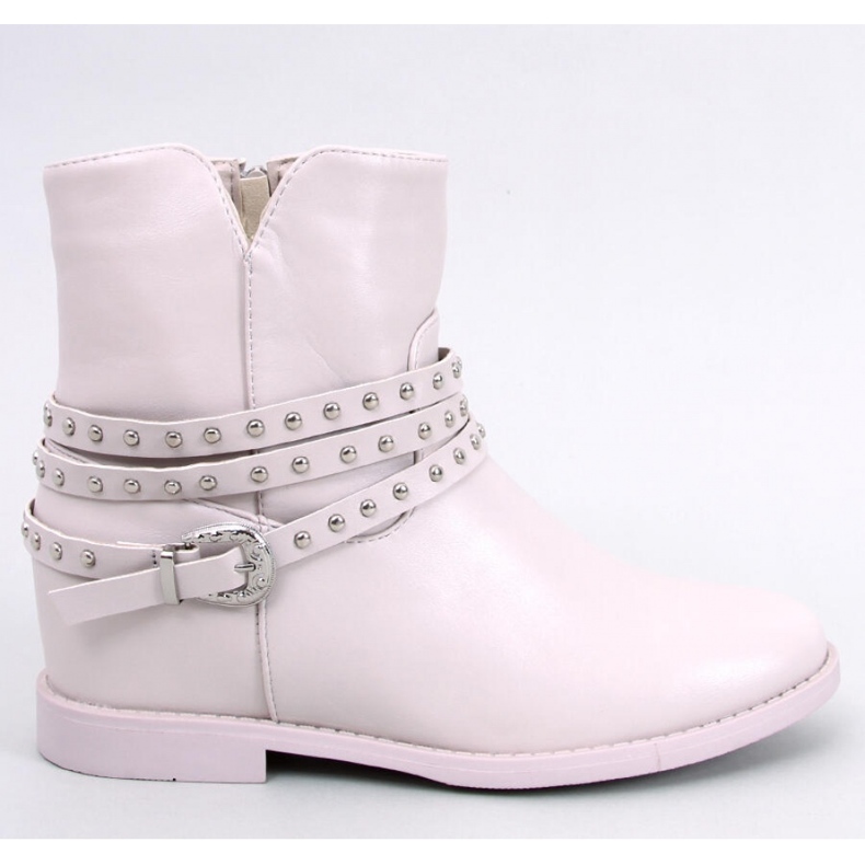 Stovall Bota com cunha bege - Inello 1 Stovall Bota com cunha bege - Inello 1