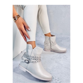 Stovall Bota com cunha bege - Inello 2 Stovall Bota com cunha bege - Inello 2