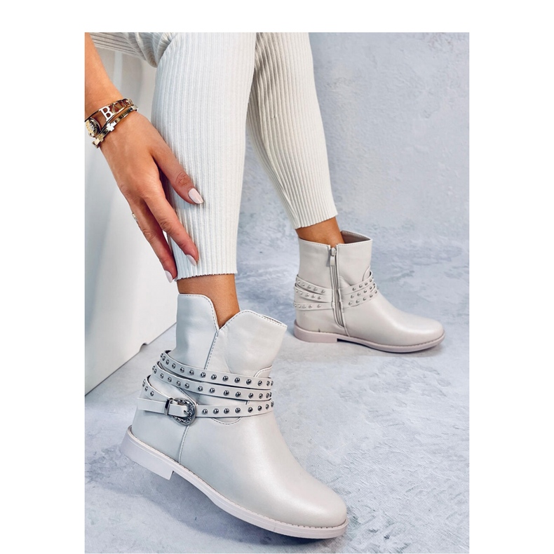 Stovall Bota com cunha bege - Inello 2 Stovall Bota com cunha bege - Inello 2