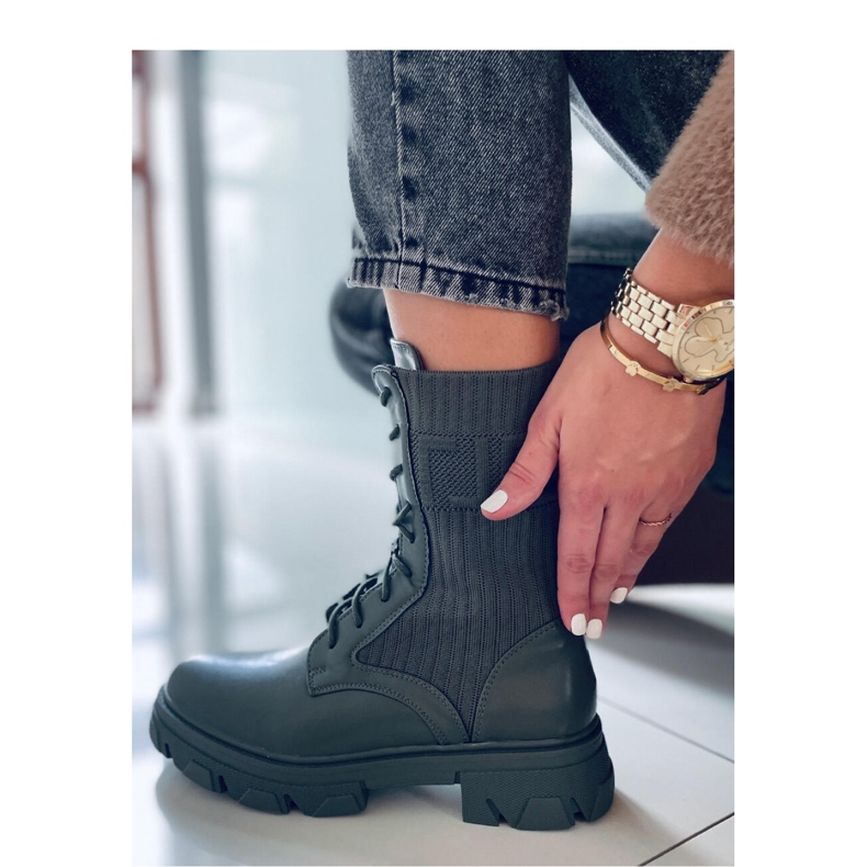 Trabalhadores com parte superior flexível Calling Green - Inello verde 2