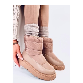 Javier Khaki - Botas de neve de náilon Inello castanho 1