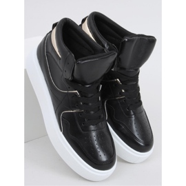 Erva Tênis cano alto preto - Inello 1