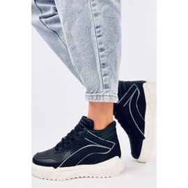 Gahine Tênis cano alto preto - Inello 1