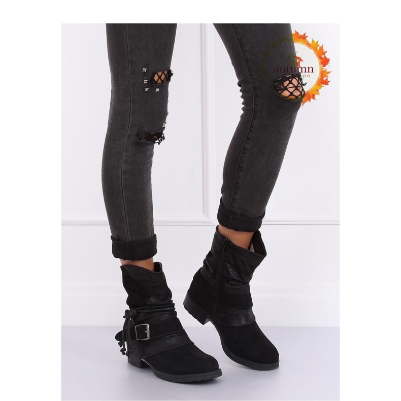 Botas Militares Pretas 201802-11B Pretas - Inello preto 2