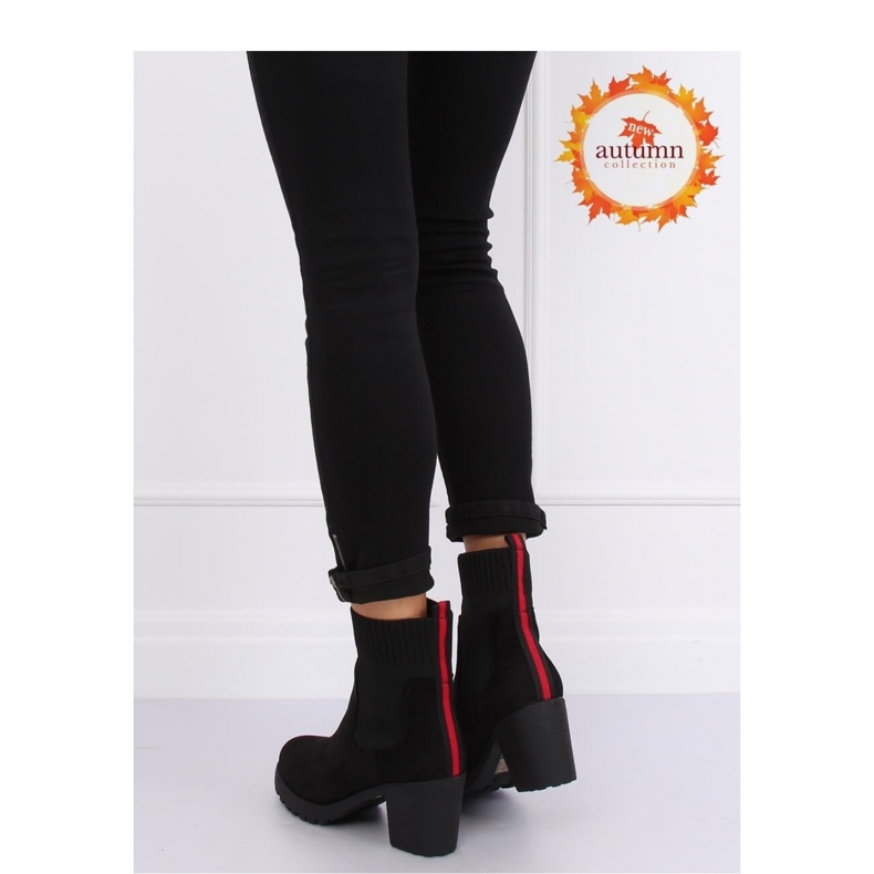 Botas Pretas de Salto Alto M370 Pretas - Inello preto 2