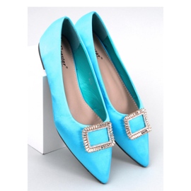 Sapatilhas elegantes com pedras Lorella Blue - Inello azul 1