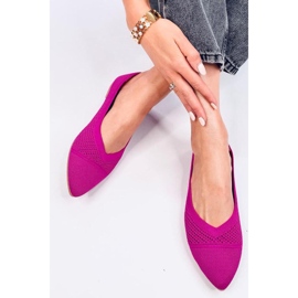 Bailarinas vazadas de amêndoa Sotty Fuchsia - Inello rosa 1 Bailarinas vazadas de amêndoa Sotty Fuchsia - Inello rosa 1