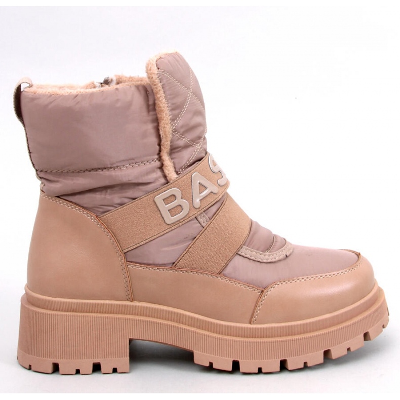 Botas de neve femininas Little Khaki - Inello castanho 1
