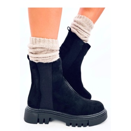 Swanson Bota Chelsea cano alto preta - Inello preto 1