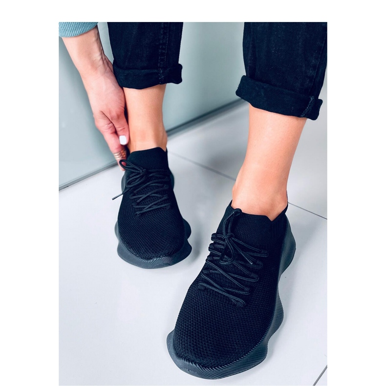 Desire All Black Calça esportiva com meia - Inello preto 2